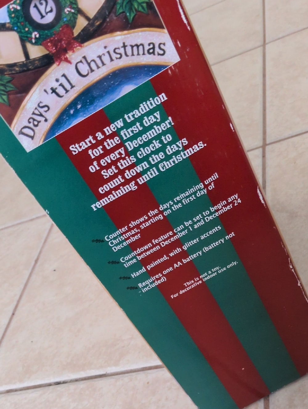 Christmas Countdown Clock - Picture 4 of 4